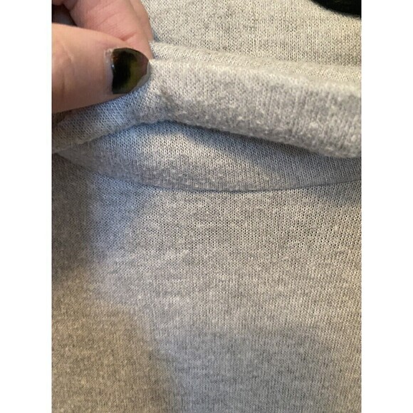 Lucky Brand Gray Turtle Nack Long Sleeve Top. Sz.M - Picture 5 of 5
